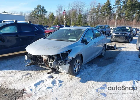 2017 Chevrolet Cruze Lt Auto from USA, damaged, VIN 1G1BE5SM1H7248597